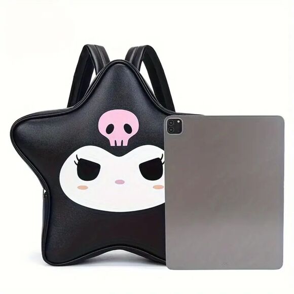 Sanrio Hello Kitty Kuromi Cute Star Mini Backpack - Picture 4 of 6